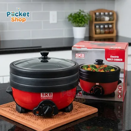 Electric Multi Cooker 5.5 Ltr 3 Pot